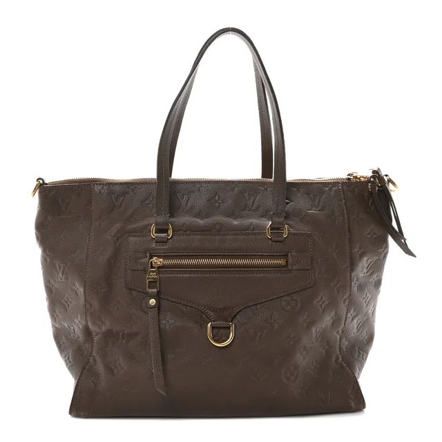 Louis Vuitton Lumineuse PM Monogram Empreinte Leather Bag - Brown in Brown Leather from H&T