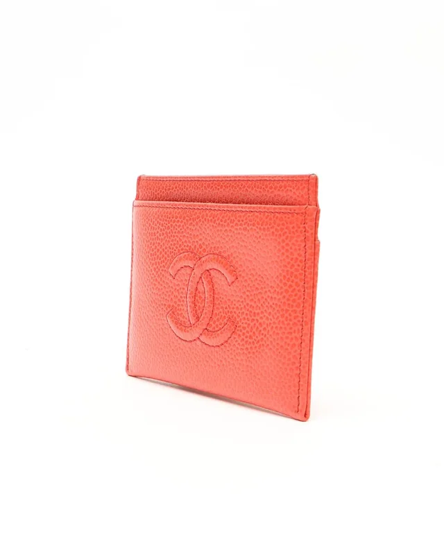 Chanel Coco Mark Caviar Card Holder in Caviar leather from A Retro Tale, photo 3 of 9