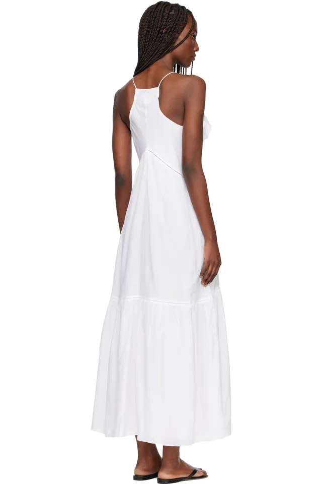 Isabel Marant Etoile White Vasma Maxi Dress, photo 3 of 4 from SSENSE