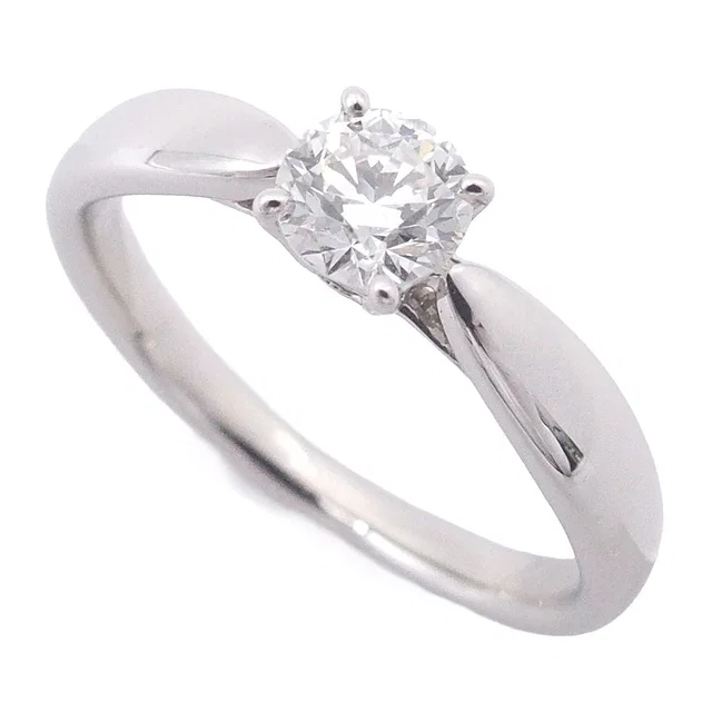 Tiffany & Co. Harmony Engagement Ring Platinum Diamond Round Brilliant from The Reluxe