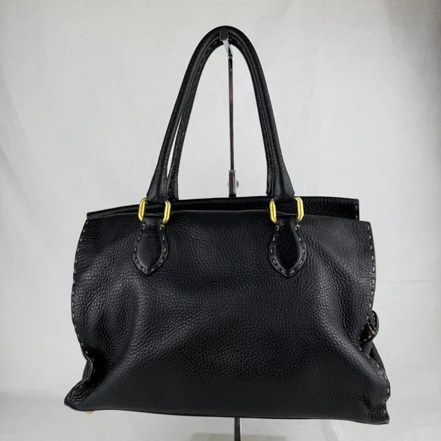 Fendi Selleria Satchel Bag in Leather, Metal from Reowned, photo 2 of 7