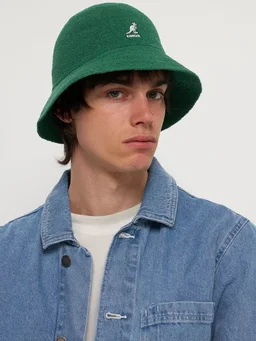 Kangol Wide-brimmed bucket hat in 55% Acrylic, 25% Polyester, 100% Nylon, photo 3 of 7 from LUISAVIAROMA