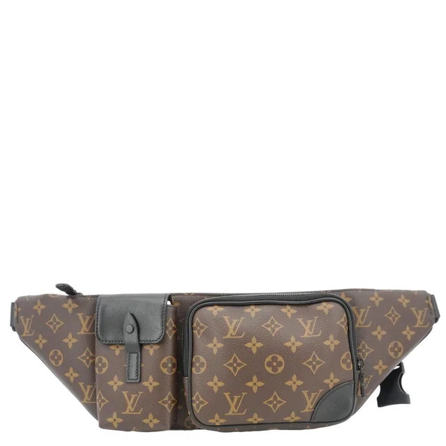 Louis Vuitton Christopher Monogram Macassar Bumbag Brown in Brown Coated canvas from Dallas Designer Handbags