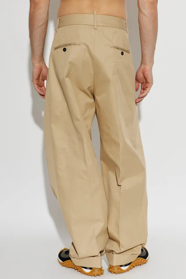 Dsquared2 Pleated-cuff casual trousers, photo 3 of 4 from SENSER