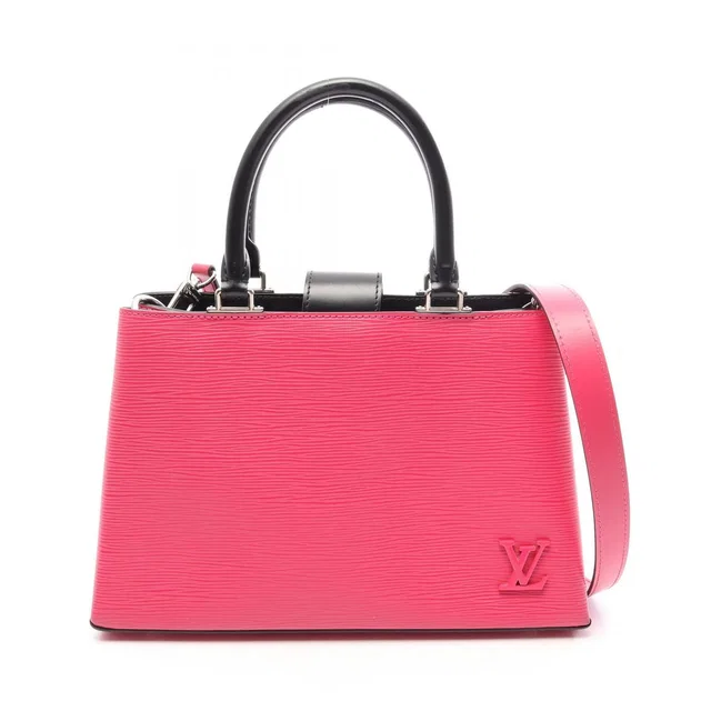 Louis Vuitton Kleber Veil PM 2-Way Hot Pink Leather Handbag in Pink Leather from The Reluxe