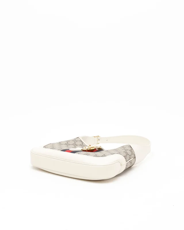 Gucci Medium Jackie 1961 Bag in Coated canvas from A Retro Tale, photo 4 of 12