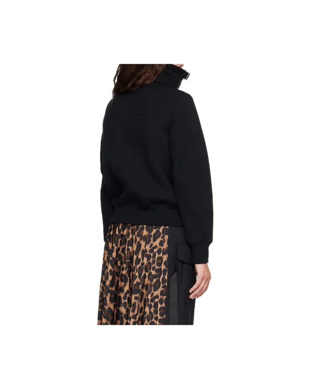Sacai Buckled High-Neck Oversized Jacket, photo 6 of 9 from SENSER