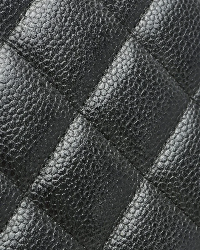 Chanel Classic Jumbo Caviar Single Flap Bag in Caviar leather from A Retro Tale, photo 8 of 12