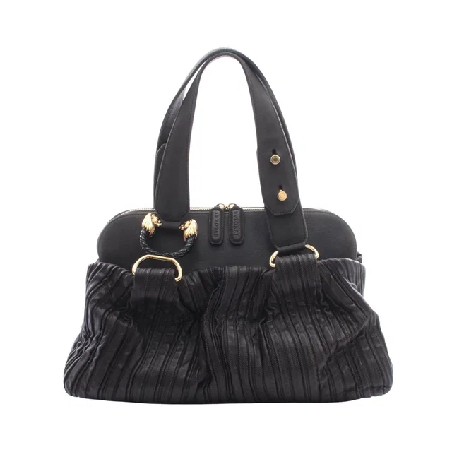 Bvlgari Leoni Leather Handbag in Leather from LuxUness