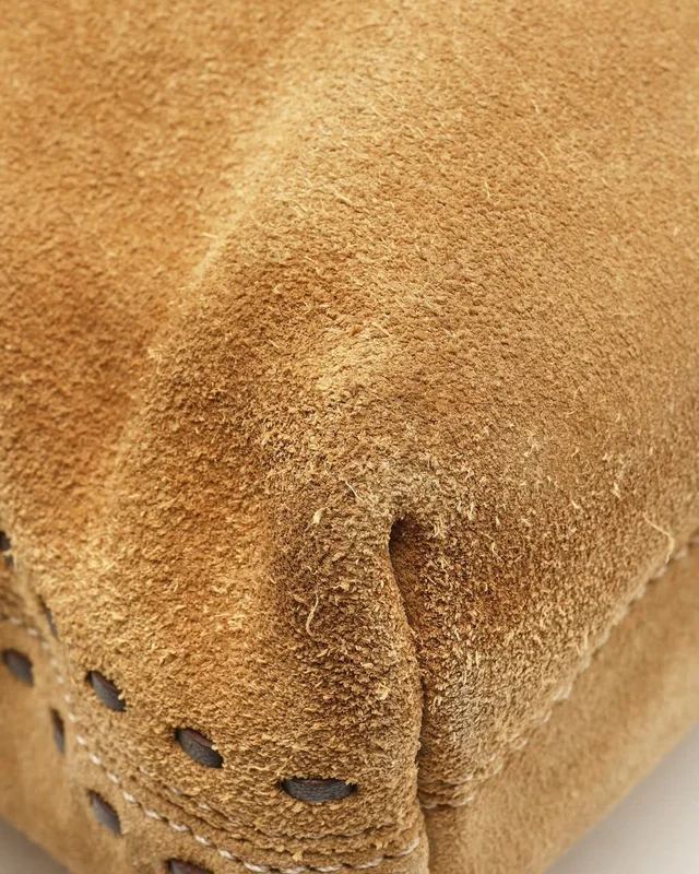 Loewe Anagram Suede Messenger Bag in Suede from A Retro Tale, photo 6 of 9