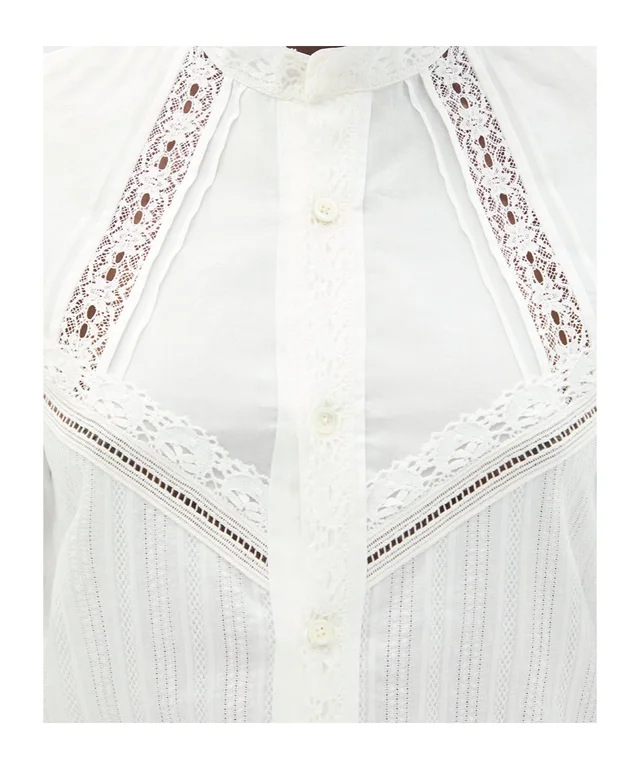 Ann Demeulemeester Storma Slim Fit Shirt with Lace, photo 5 of 6 from SENSER