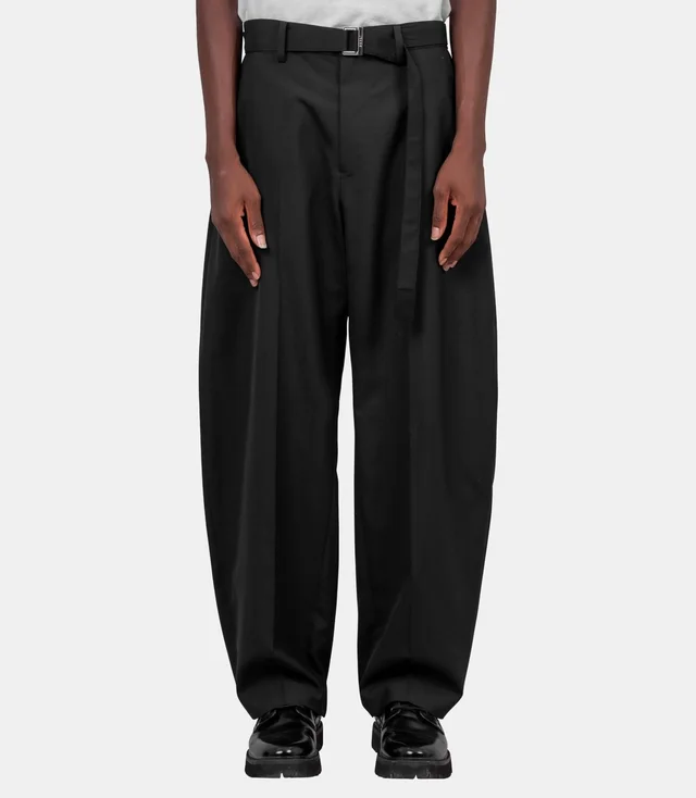 Sacai Logo-detail trousers, photo 3 of 7 from SENSER