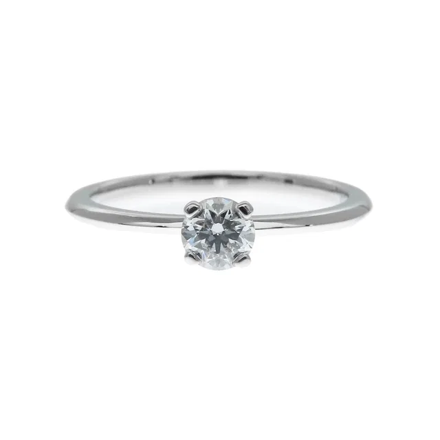 Tiffany & Co. True Engagement Ring Platinum Diamond from The Reluxe