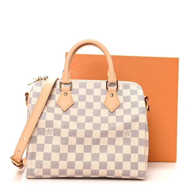Louis Vuitton Damier Azur Speedy Bandouliere 25 in Canvas from FASHIONPHILE, photo 10 of 10