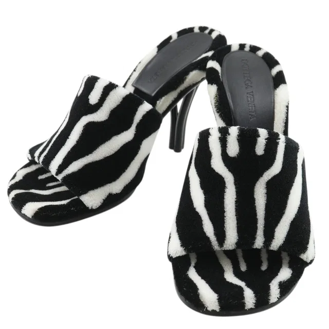 Bottega Veneta POSE Faux Fur Rubber Mules from LuxUness