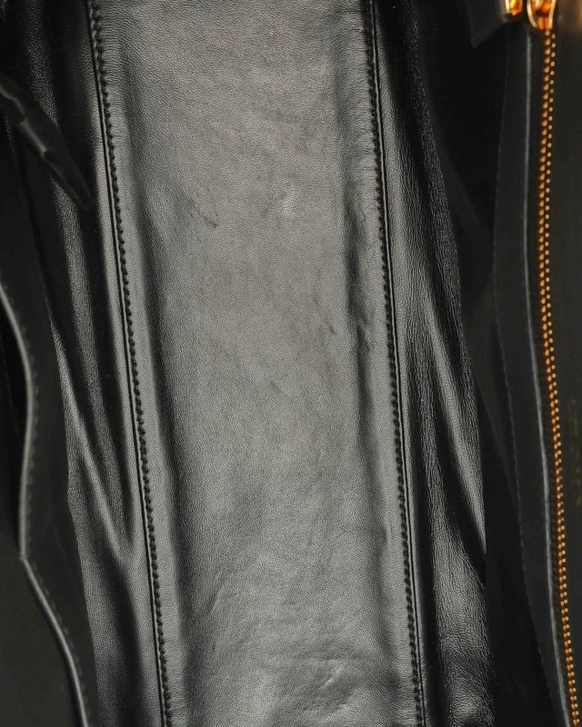 Prada Large Leather Tote Bag in Leather from A Retro Tale, photo 8 of 9