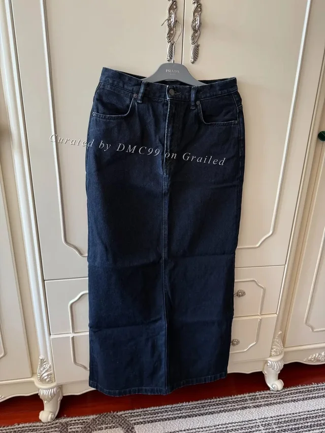 Acne Studios Denim Long Skirt from Grailed