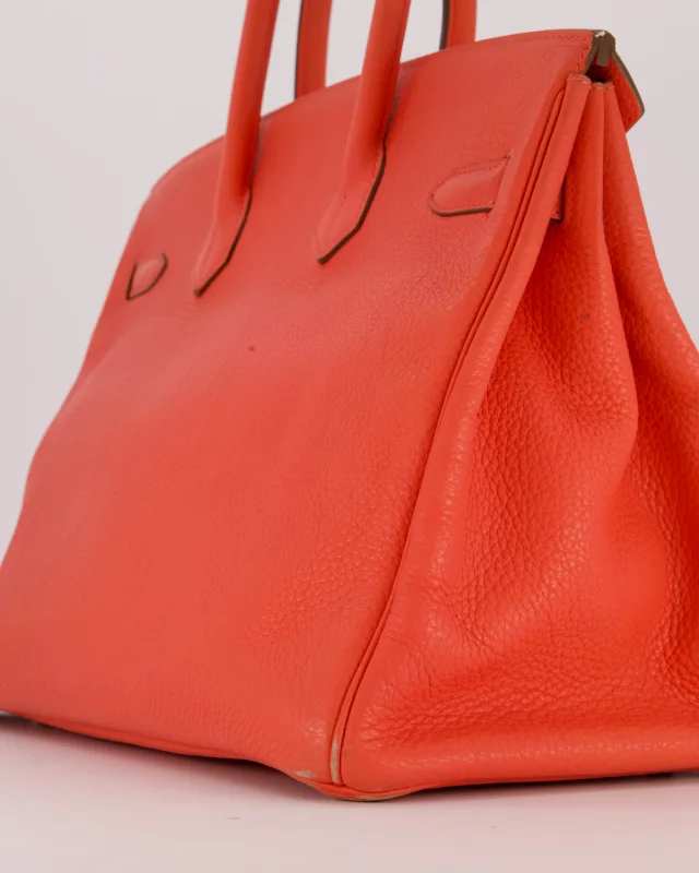 Hermès Birkin Retourne 35 Bag in Pink Togo leather from Sellier, photo 13 of 21