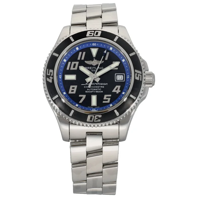 Breitling Superocean II A17364 42mm Stainless Steel Watch from H&T