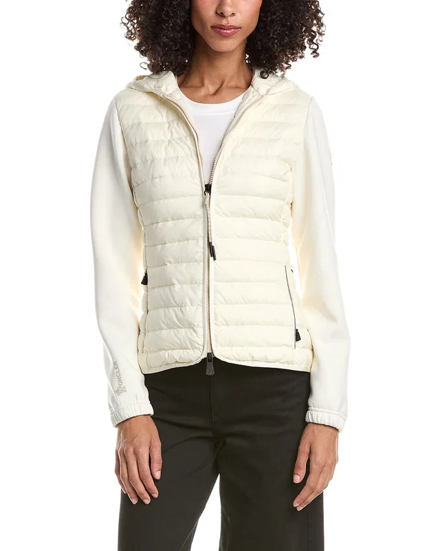 Moncler Quilted Zip-Up Sweatshirt, image 1 of 1 from Rue La La