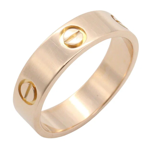Cartier Love Au750 Ring Size 18 from LuxUness