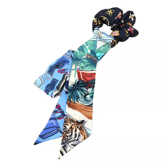 Louis Vuitton Be Mindful Scrunchie Hair Accessory Silk M76644 in Silk from Luxury Promise
