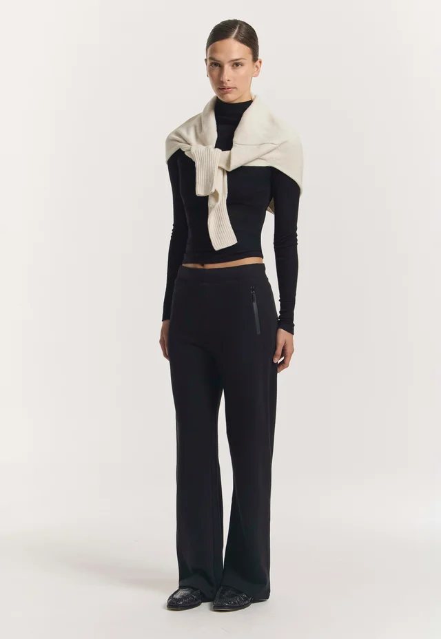 VIKTORIA & WOODS Fremantle Track Pant in Black from Viktoria & Woods, photo 1 of 1