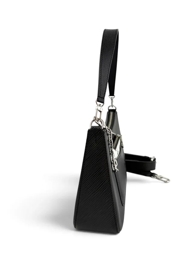 Louis Vuitton Black Epi Marelle Two Way in Black Leather from Season 2 Consign, photo 4 of 10