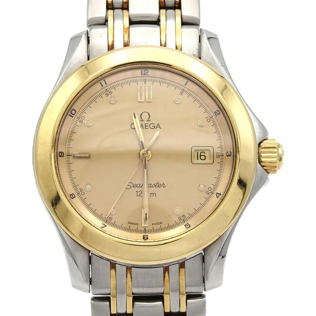 Omega Seamaster 120 Two-Tone 2311.10 Ssxyg Quartz Watch in gold from Poshmark