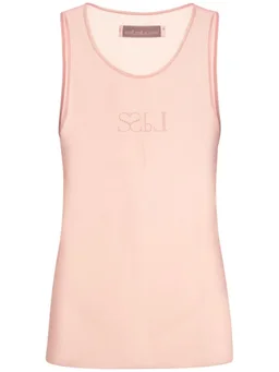 Ludovic de Saint Sernin Sleeveless top with detail in 100% Polyester, photo 11 of 11 from LUISAVIAROMA