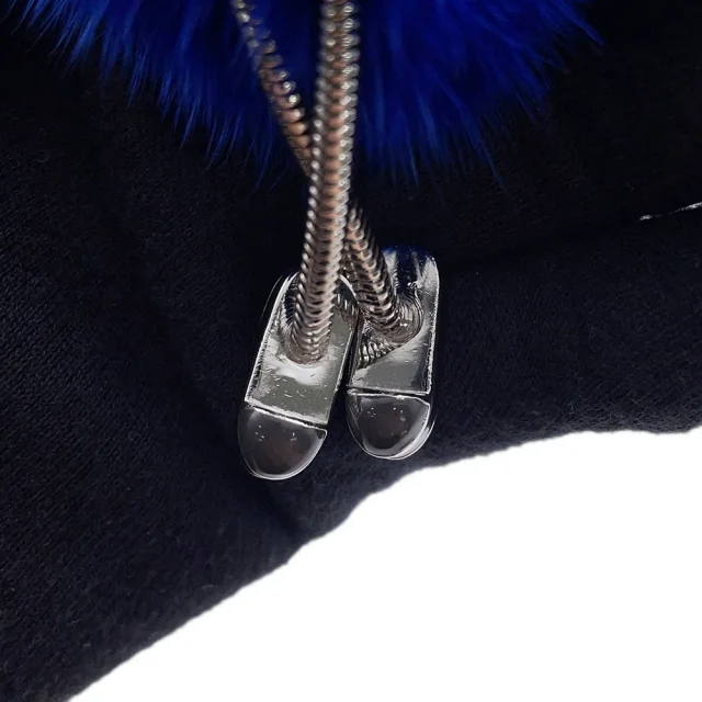 Fendi Witches Bag Charm Blue Fur in Blue from GALLERY RARE, photo 8 of 10
