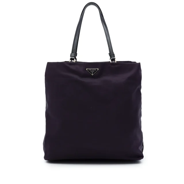 Purple Prada Tessuto Tote in Purple Nylon from Designer Revival, photo 1 of 1