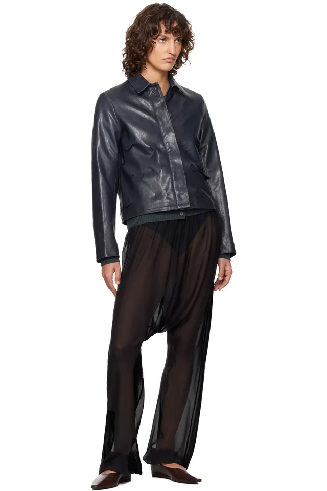Paloma Wool Black Londres Trousers, photo 4 of 4 from SSENSE