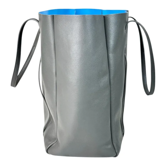 Balenciaga Grey with Blue Interior Everyday Tote Bag in Blue from Luxury Promise, photo 4 of 6