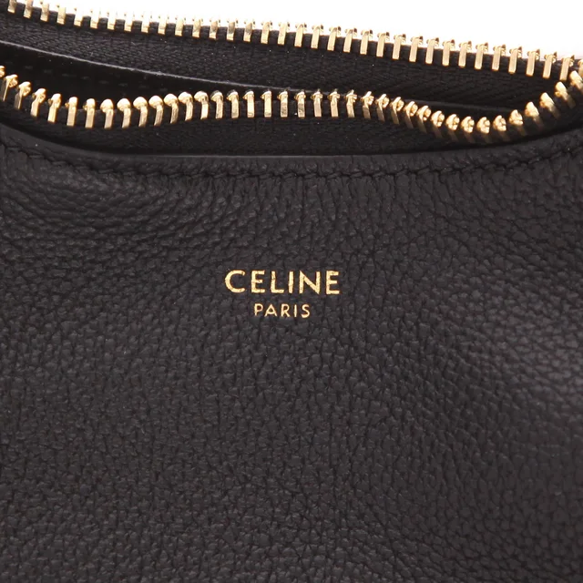 Celine Lulu Teen shoulder bag in Black Caviar leather from Collector Square, photo 4 of 5