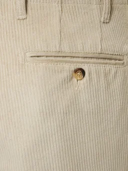 Gabriela Hearst Cigarette trousers with closure in 100% Cotton, photo 4 of 5 from LUISAVIAROMA