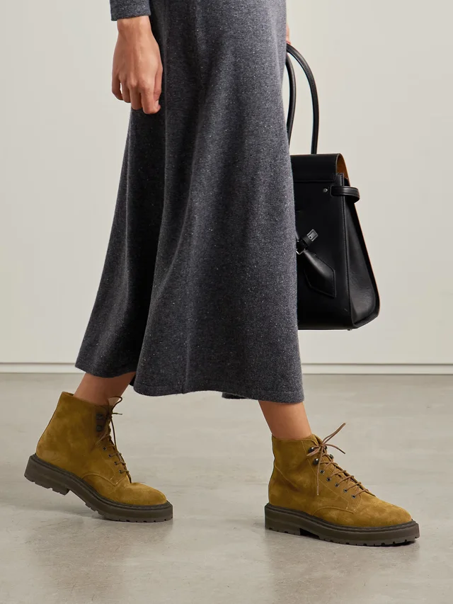 LEGRES 57 suede ankle boots in Beige, photo 2 of 2 from NET-A-PORTER (Canada)