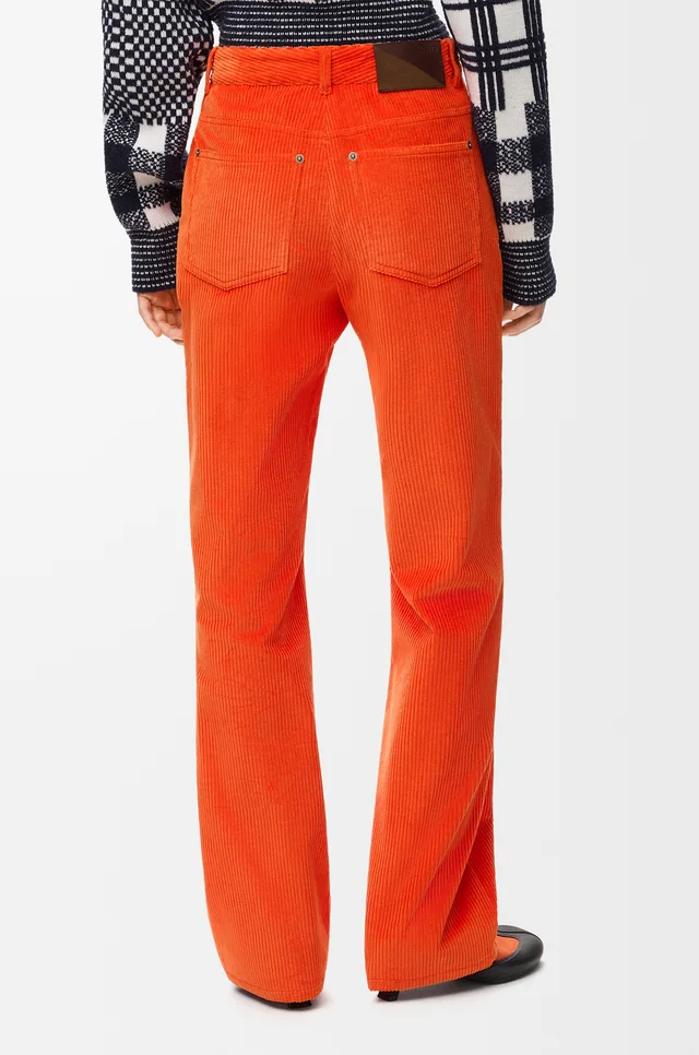 Loewe Corduroy Straight Leg Trousers, photo 3 of 5 from SENSER