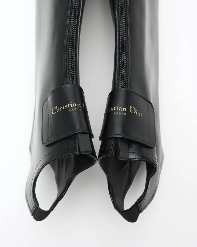 Dior Épique Gaiters, Size 36 in Leather from A Retro Tale, photo 3 of 3
