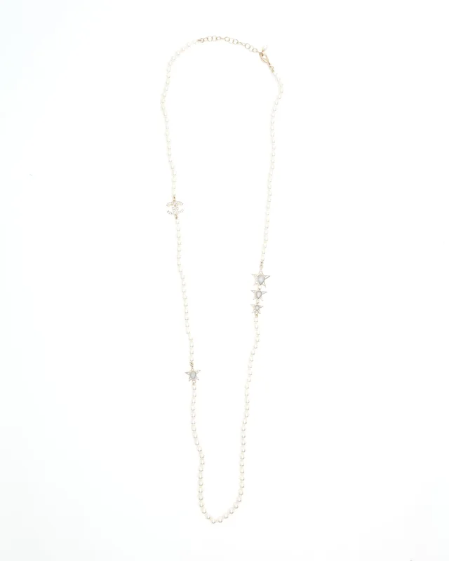 Chanel Coco Mark Pearl Necklace from A Retro Tale, photo 2 of 4