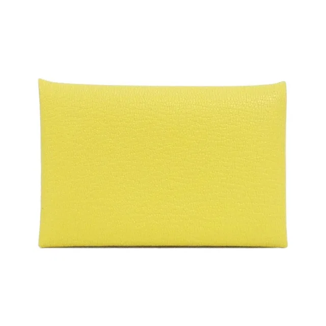 Hermès Calvi Verso Card Case in Goatskin from The Reluxe