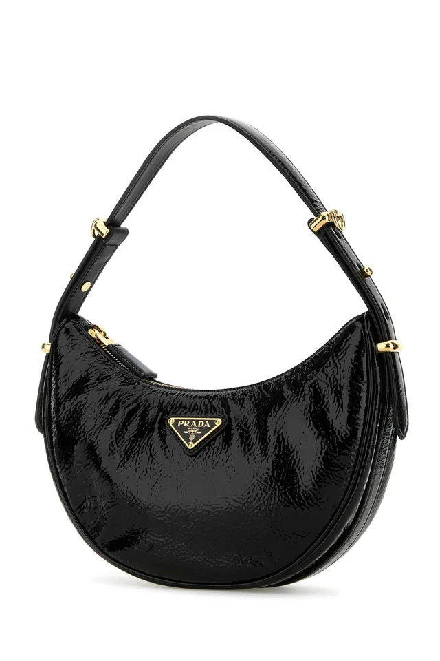 Prada Arquè Shoulder Bag — Black in Black Nappa leather from HEWI, photo 2 of 2