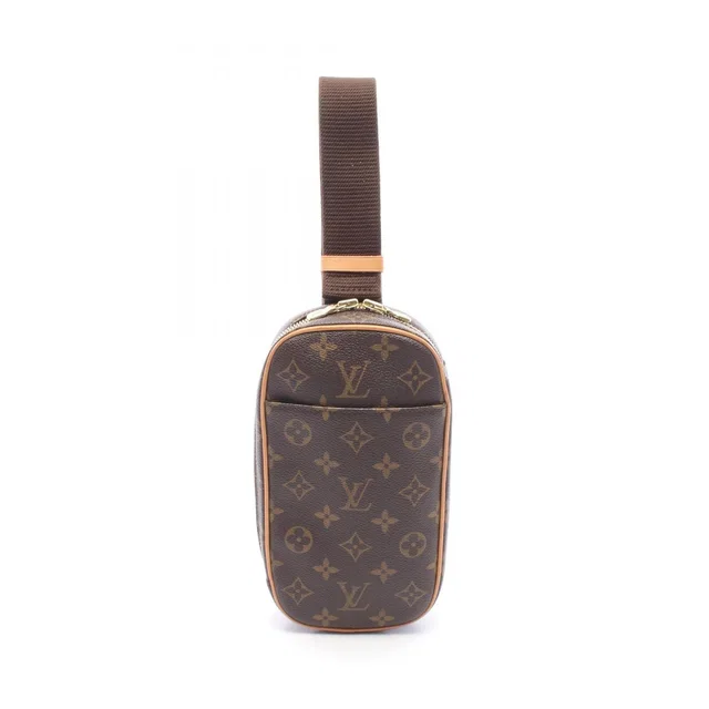 Louis Vuitton Waist Bag Pochette Gange Monogram Canvas Leather in Coated canvas from The Reluxe