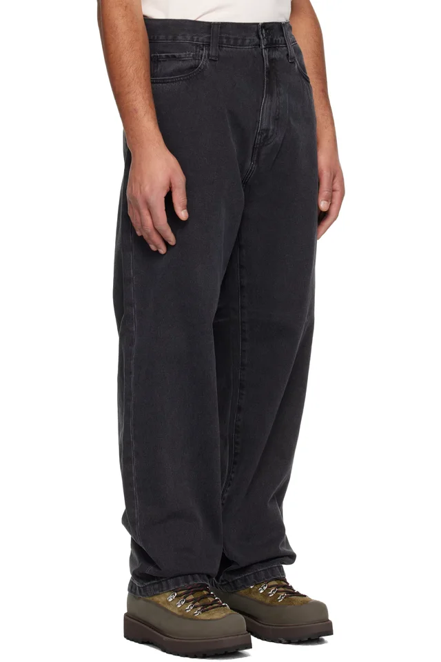 Carhartt Work In Progress Black Landon Jeans, photo 2 of 4 from SSENSE
