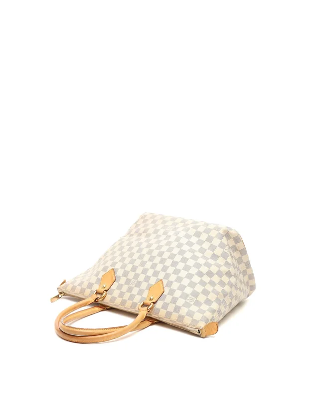 Louis Vuitton Azur Damier Saleya MM Bag in Canvas from A Retro Tale, photo 5 of 12