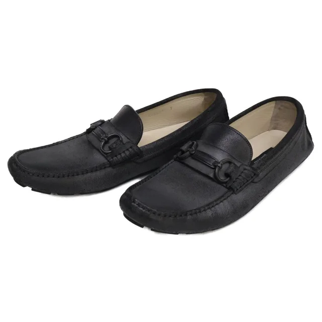 Dolce & Gabbana Leather Driving Shoes in Leather from The Reluxe