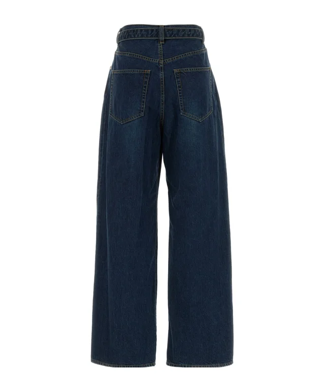 Sacai Belt-loop jeans, photo 2 of 3 from SENSER