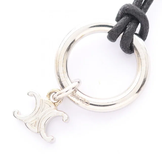 Celine Necklace Triomphe Silver in Silver from The Reluxe