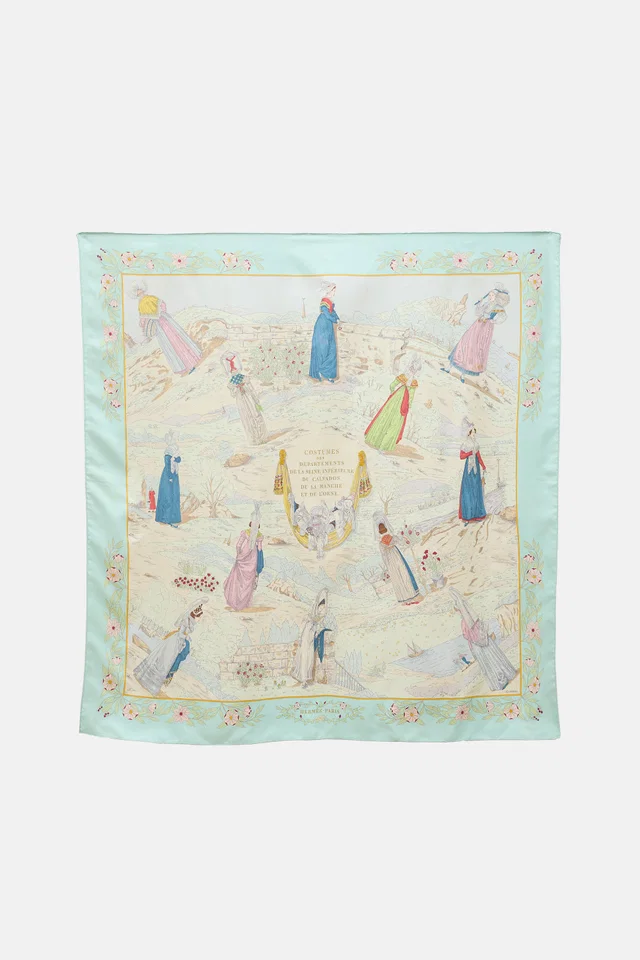 Hermès Costumes Des Departements Carré 90 Scarf from VSP Consignment