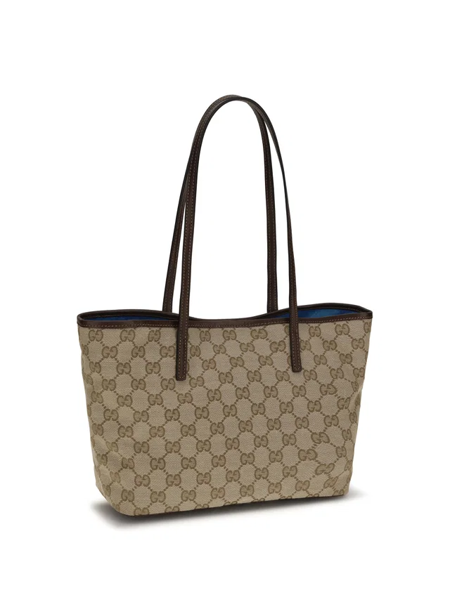 Gucci Tribeca Tote Bag — Beige Polyester in Beige Coated canvas from HEWI